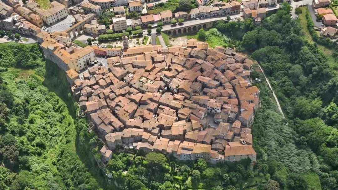 Апартаменти La Chascona Di Farnese Casa Di Tufo Nel Borgo Екстер'єр фото